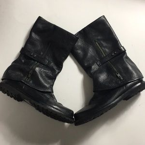 🔥Gentle Souls •Nice and Warm Fold Over Moto Boots